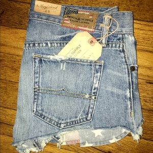NEW Ralph Lauren Denim & Supply denim jean shorts